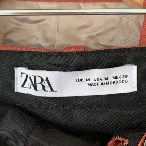 Zara Women's Rust Blazer - Picture 10 of 12